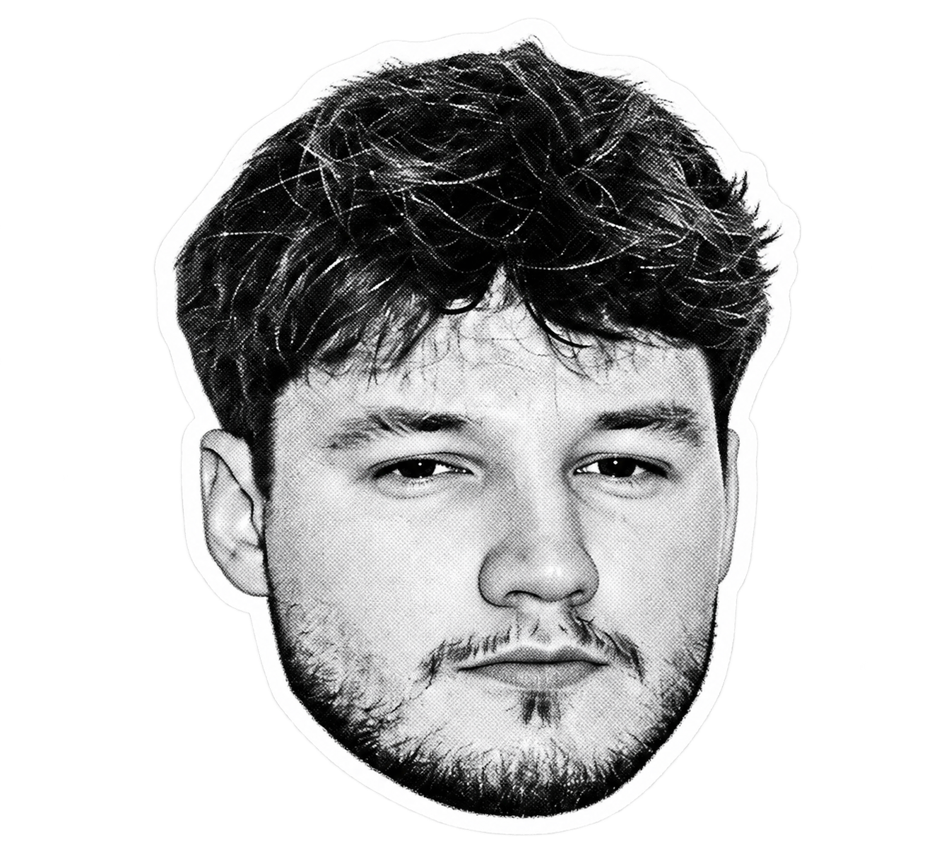 Piotr face sticker